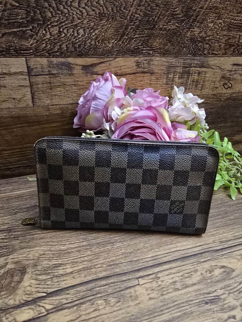 Louis Vuitton✨️Damier Ebene Zippy Wallet - Picture 2 of 5